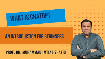 What is ChatGPT ? Definition of OpenAI based ChatGPT explained in simple Urdu/Hindi one minute video