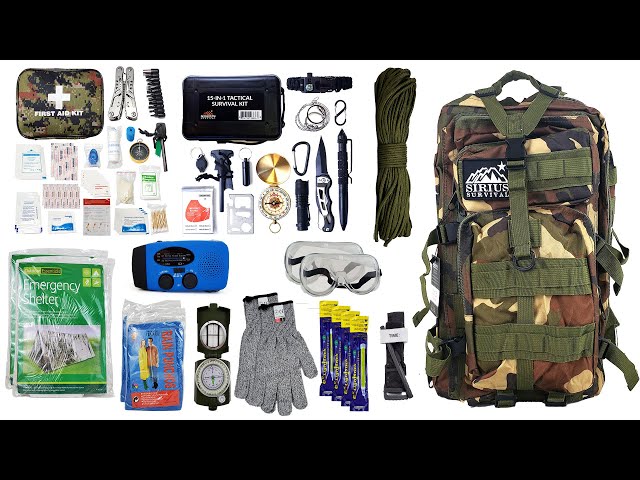 15 In 1 Survival Kit – Emergency Tools & Kit For Survival Situations -  Sirius Survival