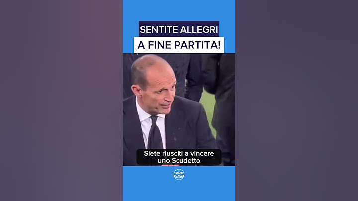 SENTITE ALLEGRI AL TERMINE DI JUVE NAPOLI 0-1! #shorts