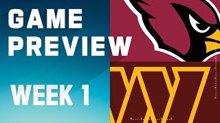 Arizona Cardinals vs. Washington Commanders | 2023 Week 1 Game Preview