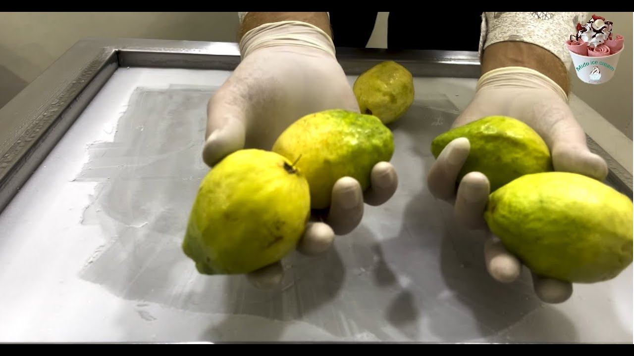 Guava Ice Cream Rolls - جواف ايسكريم رول