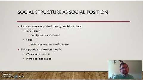What is Social Structure