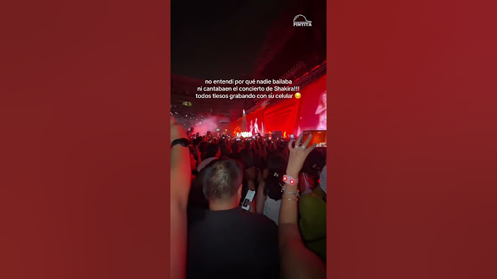 “¡Nadie bailaba ni cantaba!” 😒 Fan se queja del público en el concierto de Shakira