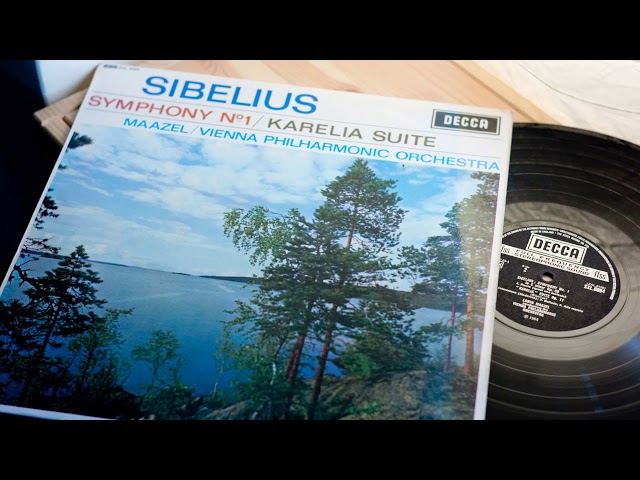 Sibelius - Karelia : Intermezzo : Philh Vienne / L.Maazel