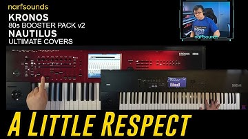 A Little Respect Erasure Korg Kronos 80s Booster Pack v2 Keyboard Synth Cover Sounds