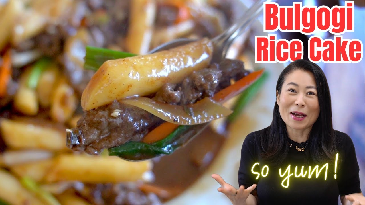 ❗️INCREDIBLY DELICIOUS COMBINATION: 🥩Bulgogi & Rice Cakes [GungJung Tteokbokki RECIPE] 정말 맛있는 궁중떡볶이