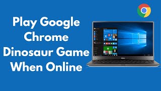 How to Play Google Chrome Dinosaur Game When Online (2022) screenshot 5