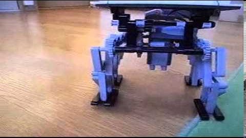 Lego Technic Variable Parallel Linkage 4 Legged Walking Robot 004