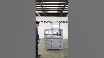 CNC210 with pneumatic collet chuck from WMTCNC +8618715475947 xlj@wellmachtool.com