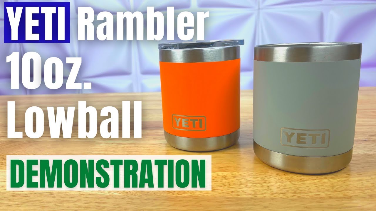 YETI Rambler 10-fl oz Stainless Steel Lowball with Magslider Lid in the  Water Bottles & Mugs department at