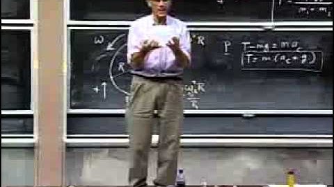 Lec 7   8 01 Physics I  Classical Mechanics, Fall 1999