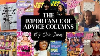 JOMC 330 : The Importance of Advice Columns