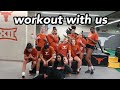 WORKOUT WITH US | D1 STUDENT ATHLETE | TEXAS VOLLEYBALL