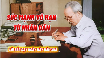 10/11 | Bác Hồ dạy: “Cán bộ và bộ đội nhất định phải đi sát với nhân dân”