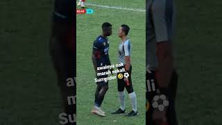 Pengadil Marah Pemain Import Pdrm Vs Kelantan