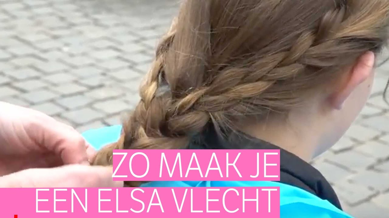 Kapseltip: Zo Maak Je In No Time Een Elsa Vlecht - Youtube