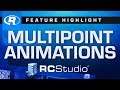 Multipoint animations  rcstudio feature highlight