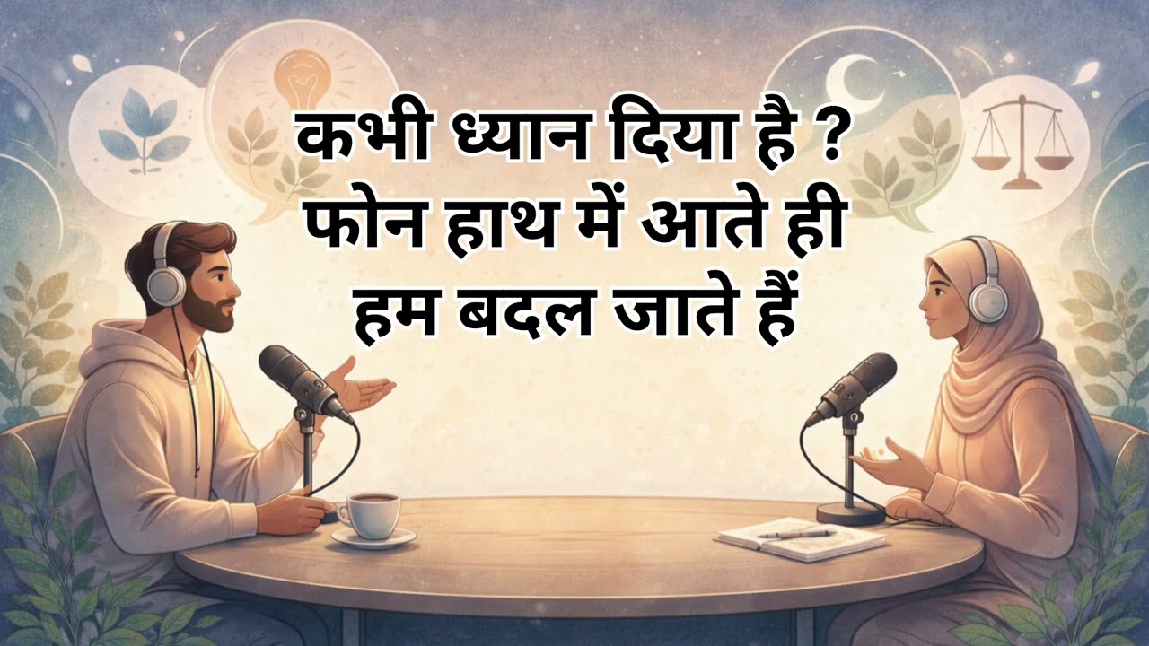 कभी ध्यान दिया है — फोन हाथ में आते ही हम बदल जाते हैं