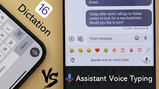 iOS 16 Dictation vs Google's Assistant Voice Typing: Which One is Better? (2022 Voice Typing Battle) screenshot 4