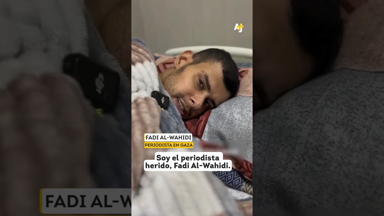 صحفي فلسطيني جريح يطلب المساعدة #shorts