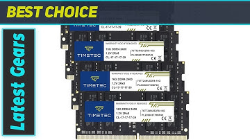 Timetec 64GB DDR4 2400MHz Laptop Memory Upgrade: Unbeatable Performance!