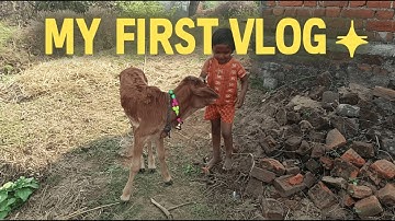 MY FIRST VLOG ⭐
