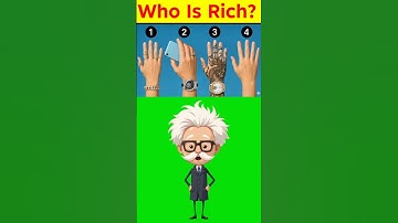 Who Is Rich? #riddle #quiz #quiztime #fyp #viral