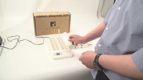 how to change the reminder mode -- retekess td172 restaurant pager
