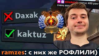 картинка: Pos 6 | РАМЗЕС ПРО ТЕКУЩИЙ РЕЙТИНГ В ДОТЕ