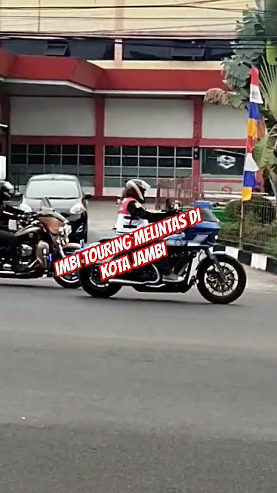 IMBI TOURING MELINTAS DI KOTA JAMBI #imbi #motorbesar