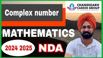 Complex number 2024 2025 NDA mathematics previous year questions by Sandeep Brar