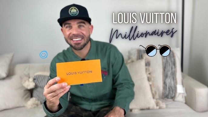 LV Millionairs 1.01 sunglasses missing box glasses only fully