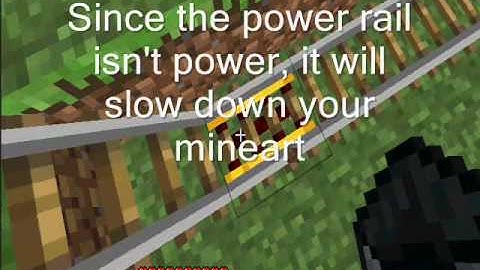 Powered Rail tutorial- Minecraft Beta 1.5 Update