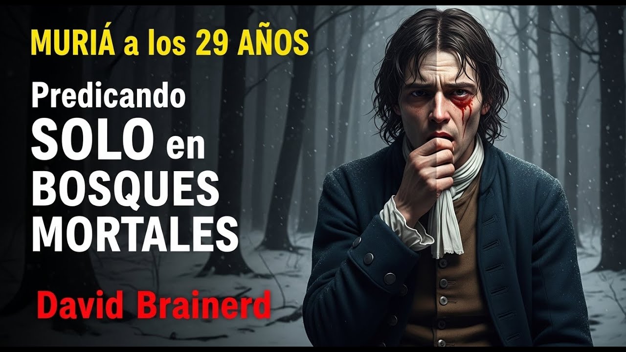 David Brainerd: MURIÓ a los 29 AÑOS Predicando SOLO en BOSQUES MORTALES