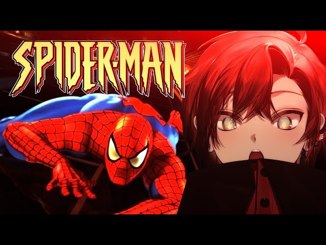 red catboy plays SPIDER MAN 2000 in 2024, SURF THE WEBのサムネイル