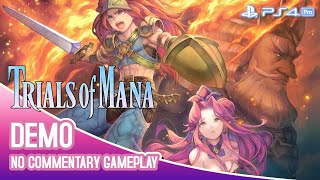 Trials Of Mana Demo Ps4 Angela & Duran & Charlotte Story Gameplay English Va No Commentary