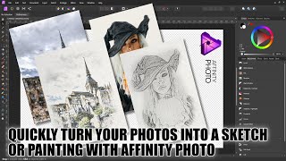 Quickly turn your photos into a sketch or painting with Affinity Photo screenshot 4