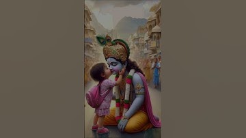 #Krishna loving🧿 #love #viral #baby love Krishna #cutebaby #shortvideo #bhakti