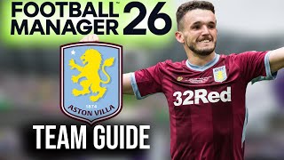 FM26 Aston Villa Player & Squad Guide