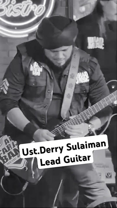 Ust. Derry Sulaiman? lead guitar Bendera Kuning Betrayer Metalik Klinik #derrysulaiman #dsas #shorts