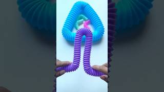 Colorful POP Tube ASMR – Creative Crunch Fun 💫 #satisfying #asmrsound