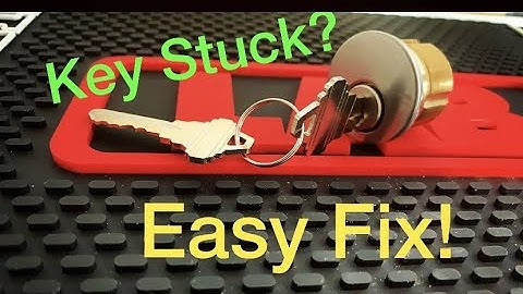 Key Stuck in Lock? (Commercial)