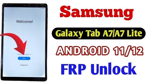 Samsung Galaxy Tab A7 Lite frp Bypass *#0*# Code Not Working || Samsung Sm - T225N Frp Unlock Tool