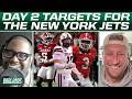 Who may the NEW YORK JETS target on DAY 2 of the NFL Draft?! (FULL BADLANDS)