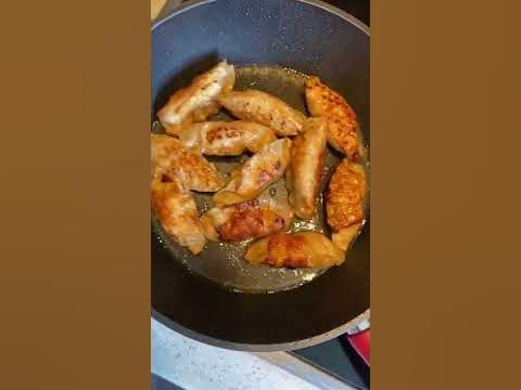 Дамплинги с креветкой. - YouTube