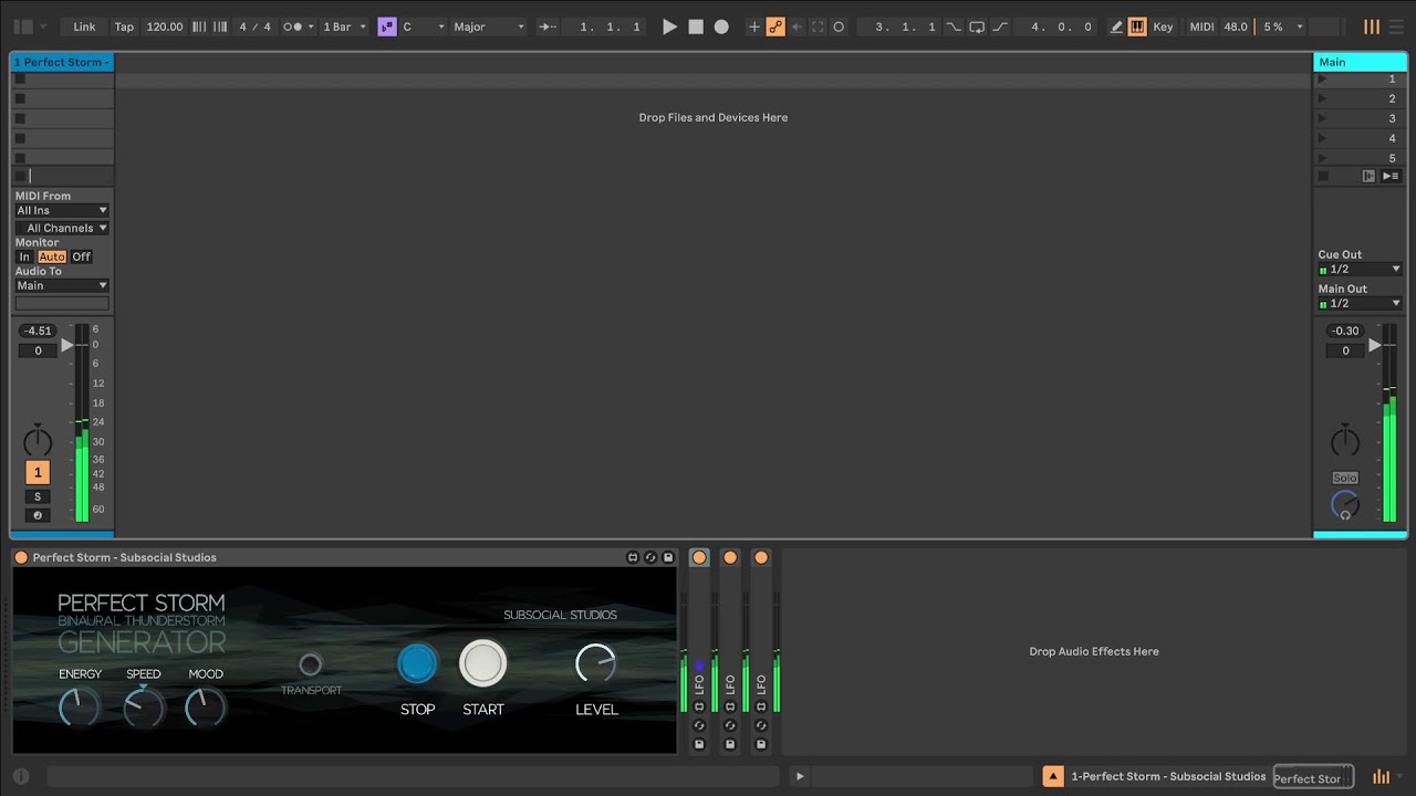 The perfect storm free ableton max for live device 12hr live demo