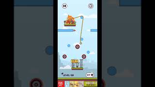Rope Puzzle Stickman Rescue Level 121,122,123,124,125,126,127,128,129,130 Gameplay WalkThrough screenshot 5