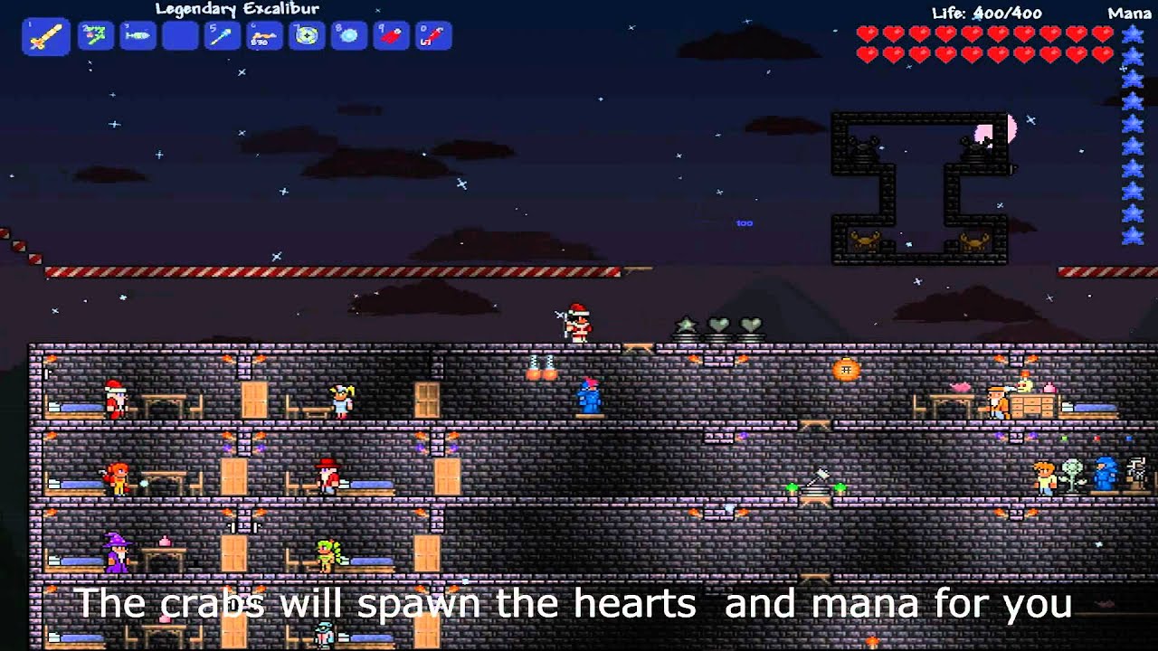 Terraria - Crab Engine - YouTube