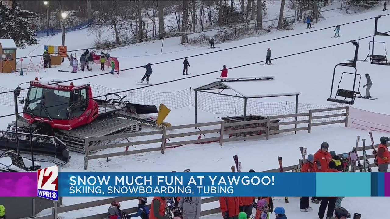 SNOW much fun at Yawgoo Ski Area YouTube