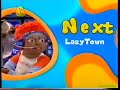Cbeebies Next bumper Lazy Town 2007.